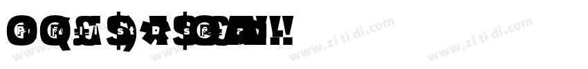 PopulistDisplay 字体转换